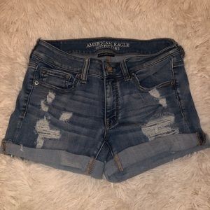 American Eagle Outfitters Ripped denim shorts